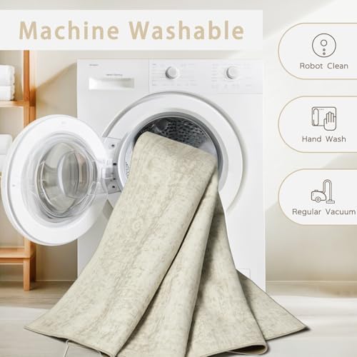 Washable Rugs 9x12 Area Rugs for Living Room, Dining Room Carpet - Image 4