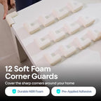 Komfortology 12-Pack Baby Proofing Corner Protectors - Image 3