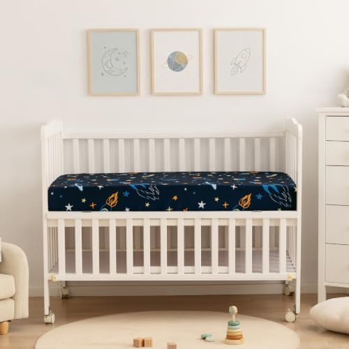 david's kids 3 Pack Fitted Crib Sheets, Ultra Soft Breathable Comfortable Baby - Image 6