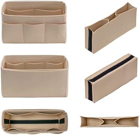 DailyPlus Purse Organizer Insert Felt Bag Organizer Handbag Organizer Insert - Image 3
