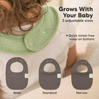 KeaBabies 8-Pack Baby Bibs for Drooling and Teething - Image 5
