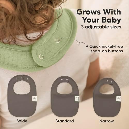 KeaBabies 8-Pack Baby Bibs for Drooling and Teething - Image 5