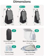 BAGSMART Compression Packing Cubes - Image 3