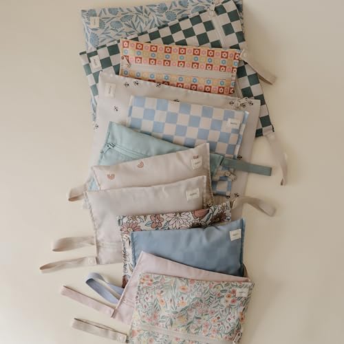 mushie Water Resistant Wet Bags | Large & Small Reusable Storage Bag - Image 5