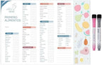 Nibble and Rest Imán para nevera First Foods Tracker by NibbleRest