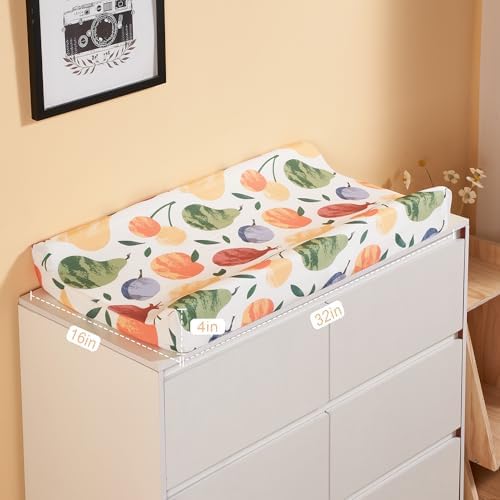 TILLYOU Baby Changing Pad Cover, Changing Table Cover - Image 2