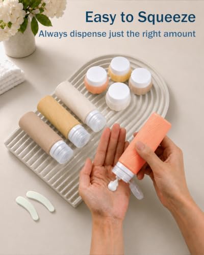 Redfly Silicone TSA Approved Travel Bottles - Image 2