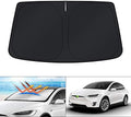 KUST Windshield Sun Shade for 2016-2024 2025 2026 Tesla Model X Tesla X by KUST