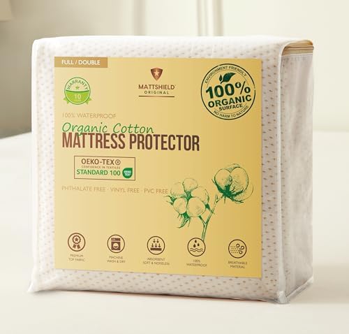 Deluxe Cooling Mattress Protector Full by MATTSHIELDORIGINAL