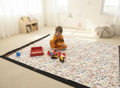 Waterproof High Chair Splat Mat – Machine Washable Floor & Table Protector - Image 5