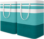 HomeHacks 2 Pack Large Laundry Baskets, Laundry Hampers Bags by HomeHacks
