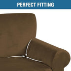 H.VERSAILTEX Stretch Velvet Sofa Covers Large Couch Covers Furniture Protector - Image 4