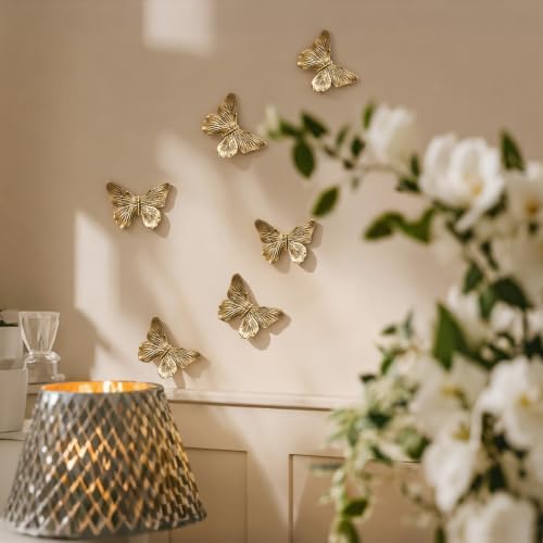 GUSFREUD 3D Butterfly Wall Decor Set – Resin Wall Decor - Image 6