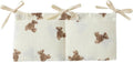 White Bedside Hanging Bags Milk Bottle Bib-Storage Crib Organizer Baby by Unknown