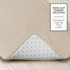 Clara Clark 2 Piece Bathroom Rugs, Velvet Memory Foam Bath Mat Set, Non-Slip - Image 2