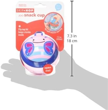 Skip Hop Baby Snack Container, Mealtime Snack Cup - Image 3
