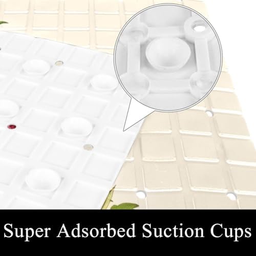 Bathtub Mat Non Slip 26.8x15.1In, Personalized Bath Mat - Image 3