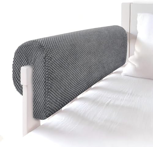 Toddlers' Bed Rail Bumpers Protector, Children's Bed Guardrail Padding by SmashierWhereCraftsmanshipMeetsWarmth