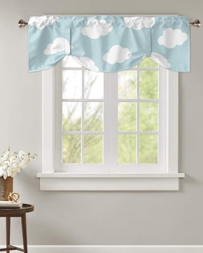 Kids Blackout Tie Up Valance Curtains - Image 4