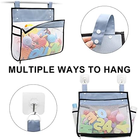 Muchufn Bath Toy Organizer Multiple Ways to Hang - Image 2