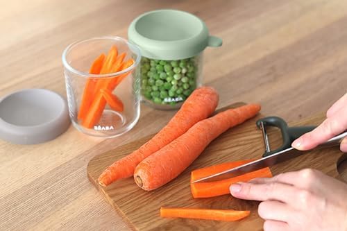 BEABA 2 Pack Glass Baby Food Jars - Image 7