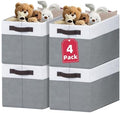 Criusia Extra Large Storage Bins 4 Pack by Criusia