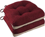 Chair Cushions for Dining Chairs Set of 2 by FlyGulls