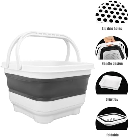 Bath Toy Storage Organizer, Foldable Quick Drain High Capacity Baby Bath Toy - Image 5