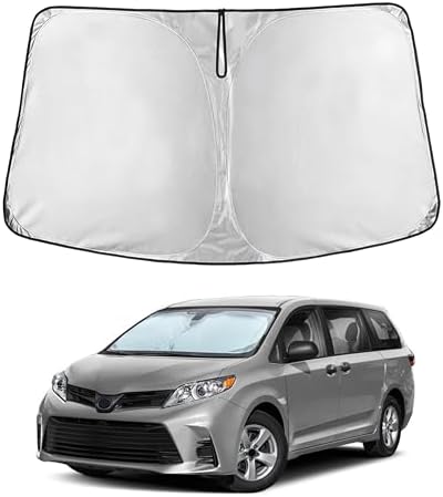 Toyota Sienna EcoNour Car Windshield Sunshade 2021-2026 by EcoNour