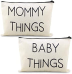 Mommy Baby Things Pouch Bag Set by Sudaporn
