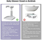 Baby Shower Stand 2025 Upgraded, Baby Bath Support, Shower Standing Support - Image 7