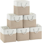 FinishingBo 11 inch Cube Storage Bin by SimplifySpaceSimplifyLife