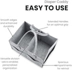 PandaEar 2 Pack Baby Diaper Caddy, Portable Nursery Storage Basket - Image 2