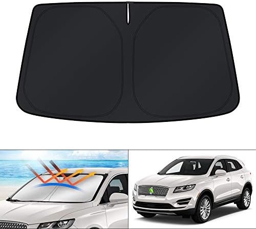 KUST Windshield Sun Shade for Lincoln MKC SUV 2015 2016 2017 2018 2019 Sunshade by KUST