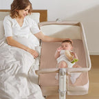 lulumoon Muslin Bassinet Sheets 3Pack: Fitted Most Bedside Sleeper Mattress - Image 3