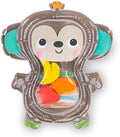Bright Starts Hungry Monkey Water Mat, Baby Play Mat, Inflatable Sensory Toy by BrightStarts