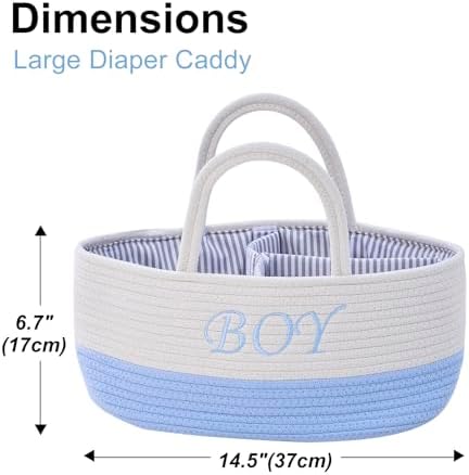 DUHEL Diaper Caddy Organizer - Image 2