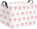 Rectangular Valentines Basket Fabric Storage Bin Storage Boxes Collapsible by HIYAGON