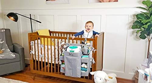 Premium Nursery Organizer | Hanging Diaper Caddy - Image 3