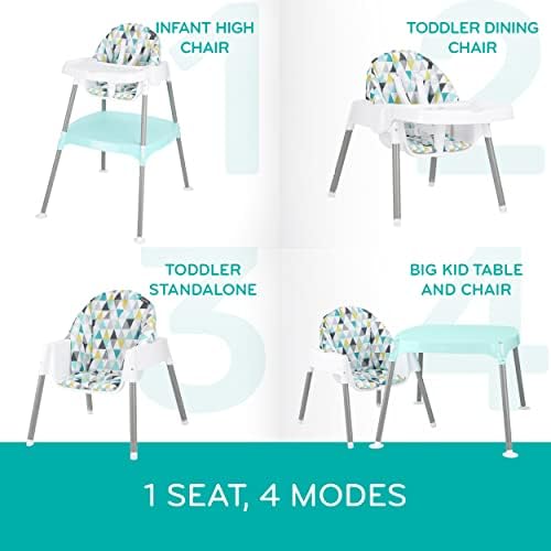 Evenflo Eat and Grow 4-in-1 Convertible High Chair - Image 2