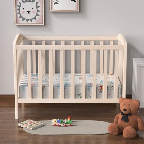 Baby Crib Sheets 2 Pack for Boys and Girls Fit for Standard Crib Toddler - Image 2