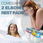 Benicci Bath Kneeler and Elbow Rest Pad Set, Kneeling Mat - Image 3