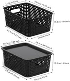 ORGIDOL Plastic Storage Basket - Image 7