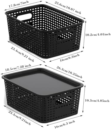 ORGIDOL Plastic Storage Basket - Image 7