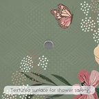 Bathtub Mat Non Slip, Bohemia Square Bath tub Mat Shower Floor Mat - Image 5