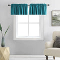 DONREN 12 Inches Long Valances for Windows by DONREN
