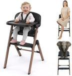 Babilous Baby High Chair, Foldable 4-in-1 Chair by Babilous