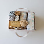 Tiny Twinkle Diaper Caddy Organizer – Foldable Baby Storage Basket - Image 3