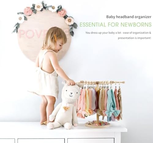 POVETIRE Headband Holder Bow Organizer - Image 2