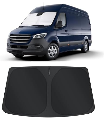 TINGLU Sun Shade for Mercedes Benz Sprinter Freightliner Cargo Crew Passenger by TINGLU